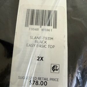 Eileen Fisher Black Long Sleeve Top